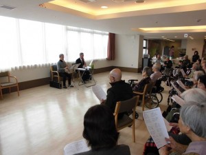 190106_新春　尺八ボランティア（チャーム加古川尾上の松）